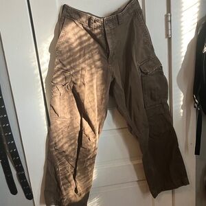 Abercrombie & Fitch Men's Tan Cargo Pants